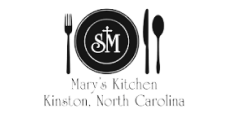 Mary's Kitchen black logo.