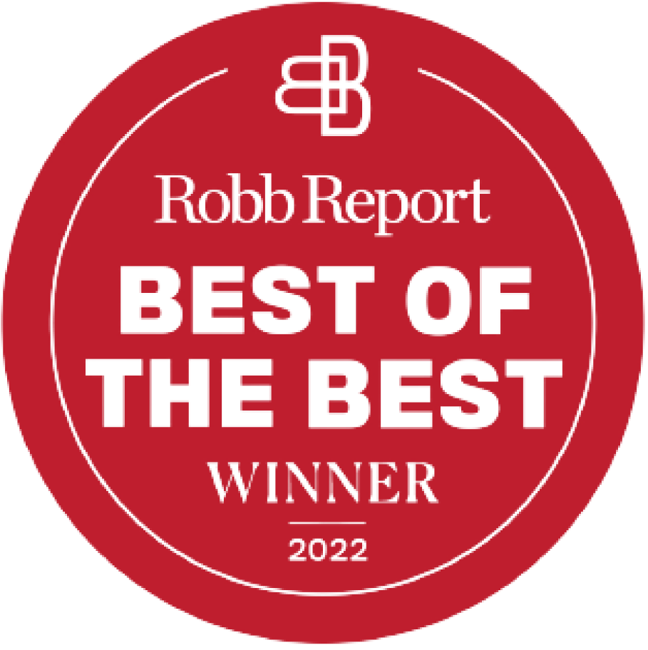 Robb Report Best of The Best Winner Logo
