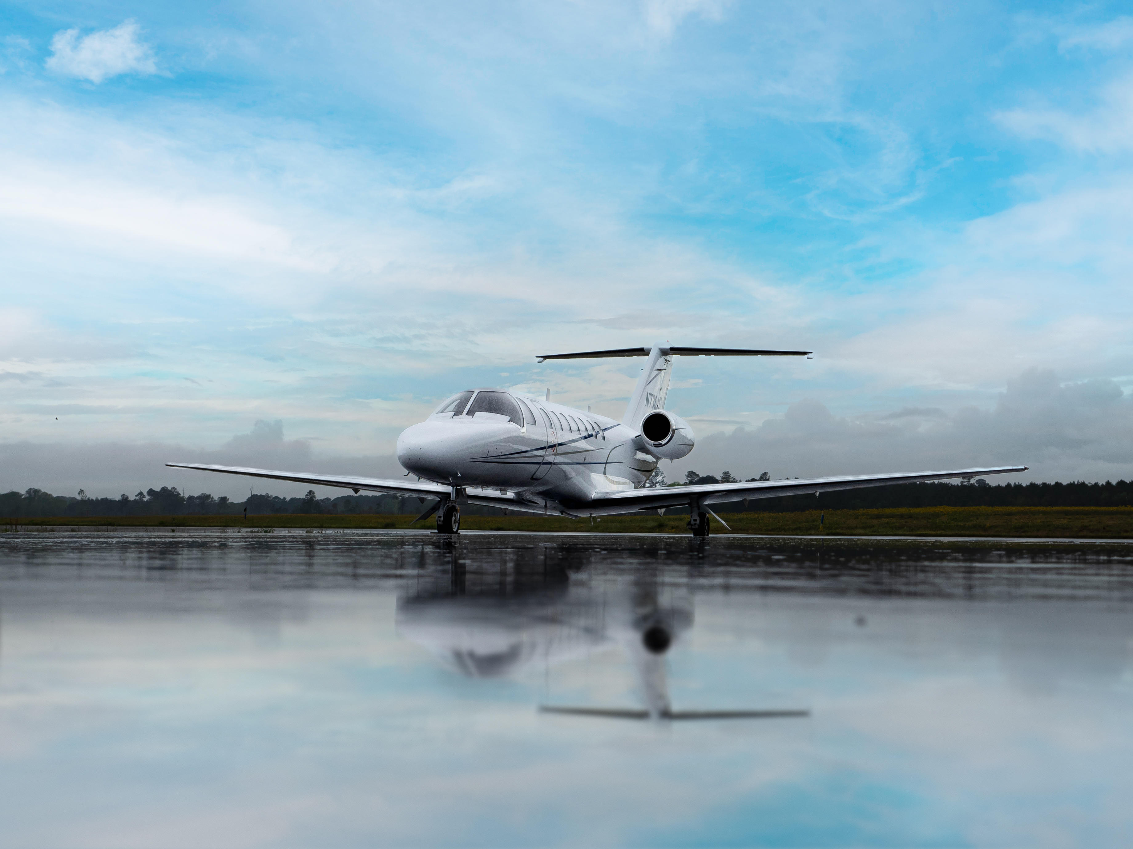 Citation CJ3 exterior profile