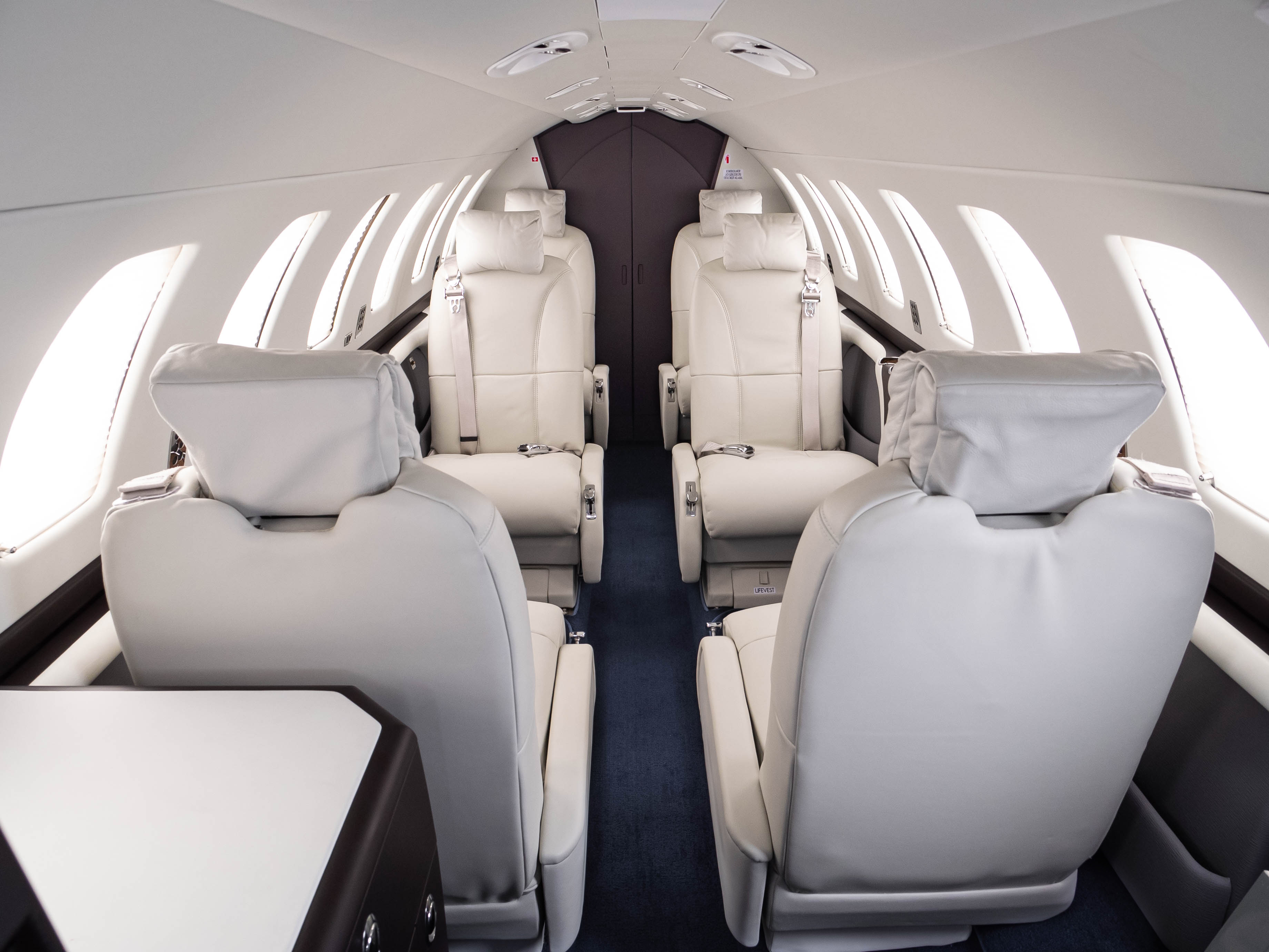 Citation CJ3 interior cabin