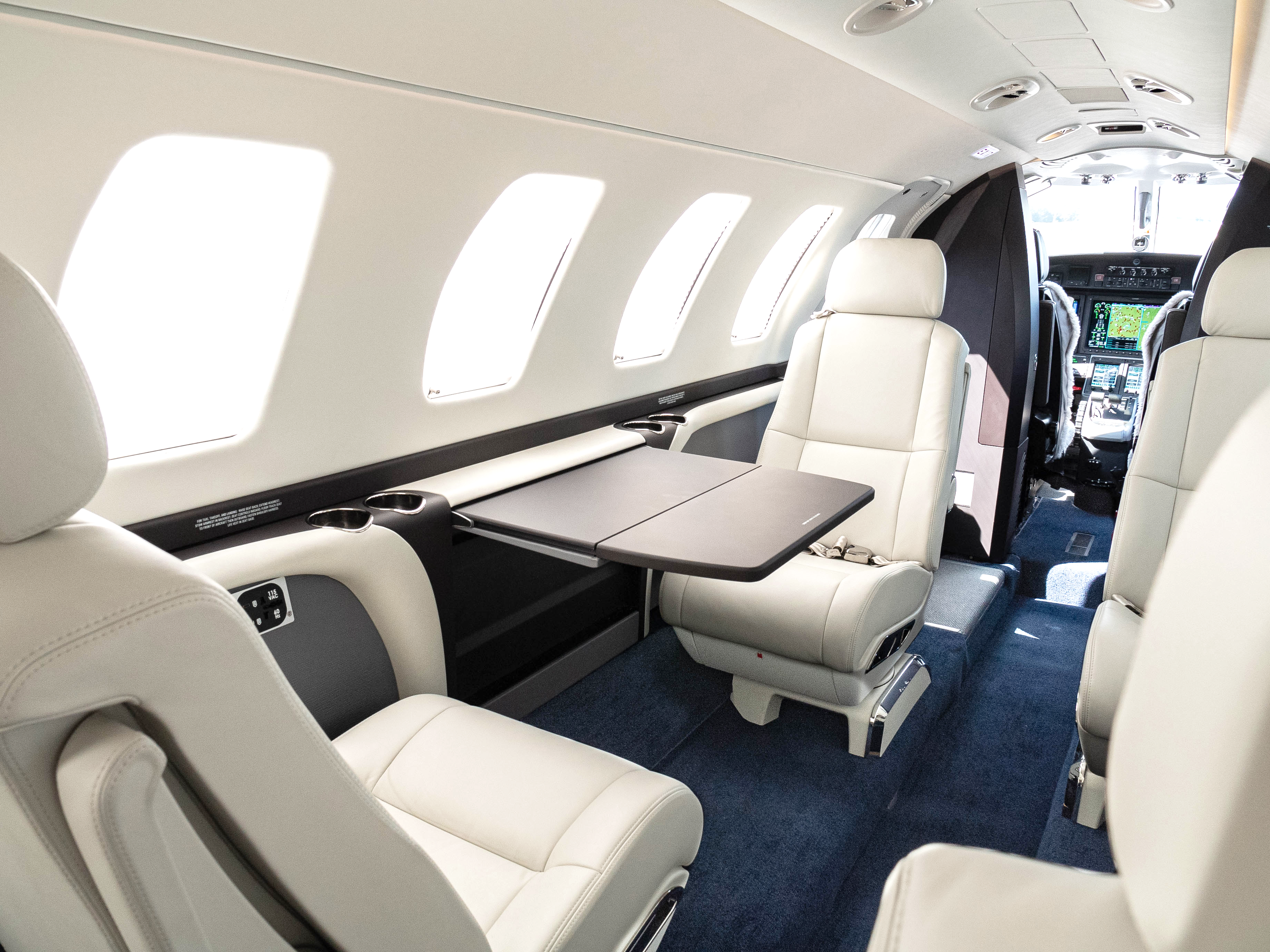 Citation CJ3+ interior cabin