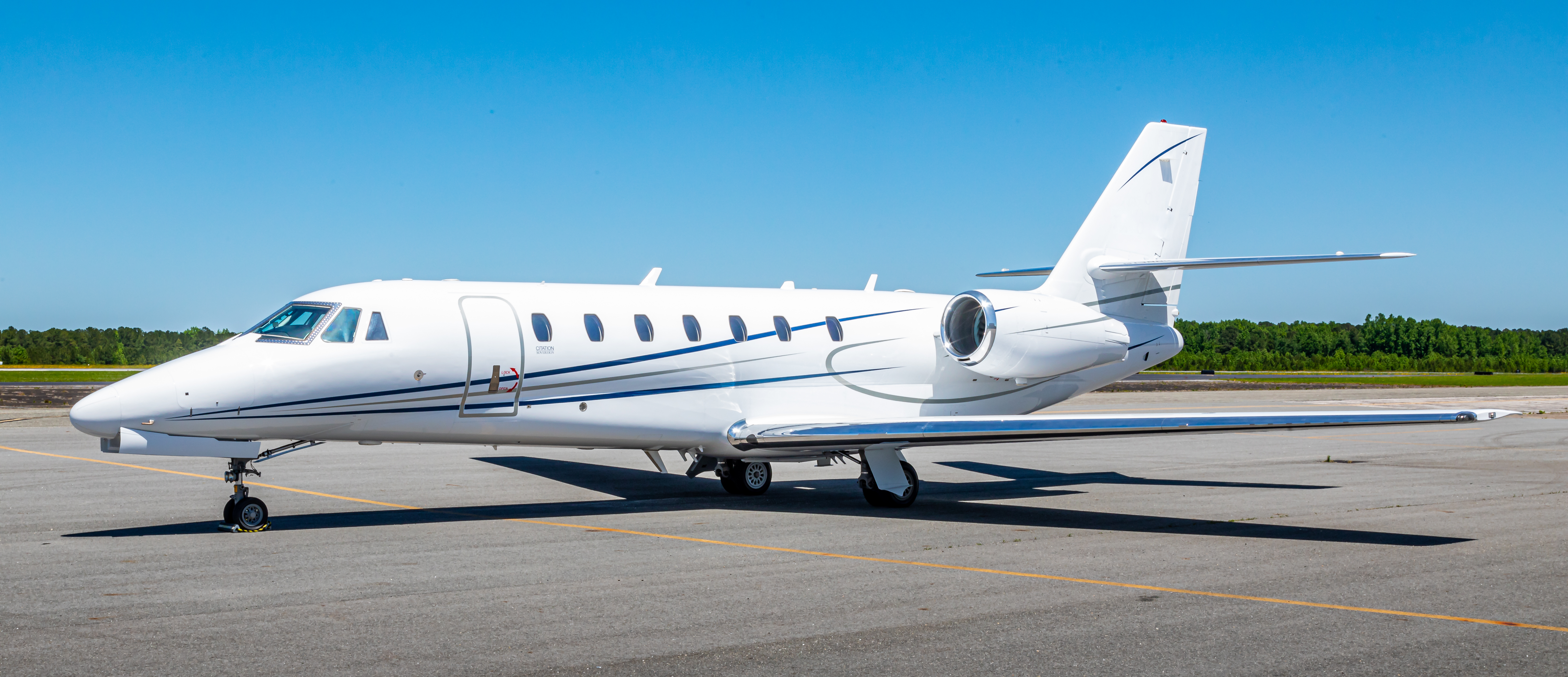 Citation Sovereign interior cabin
