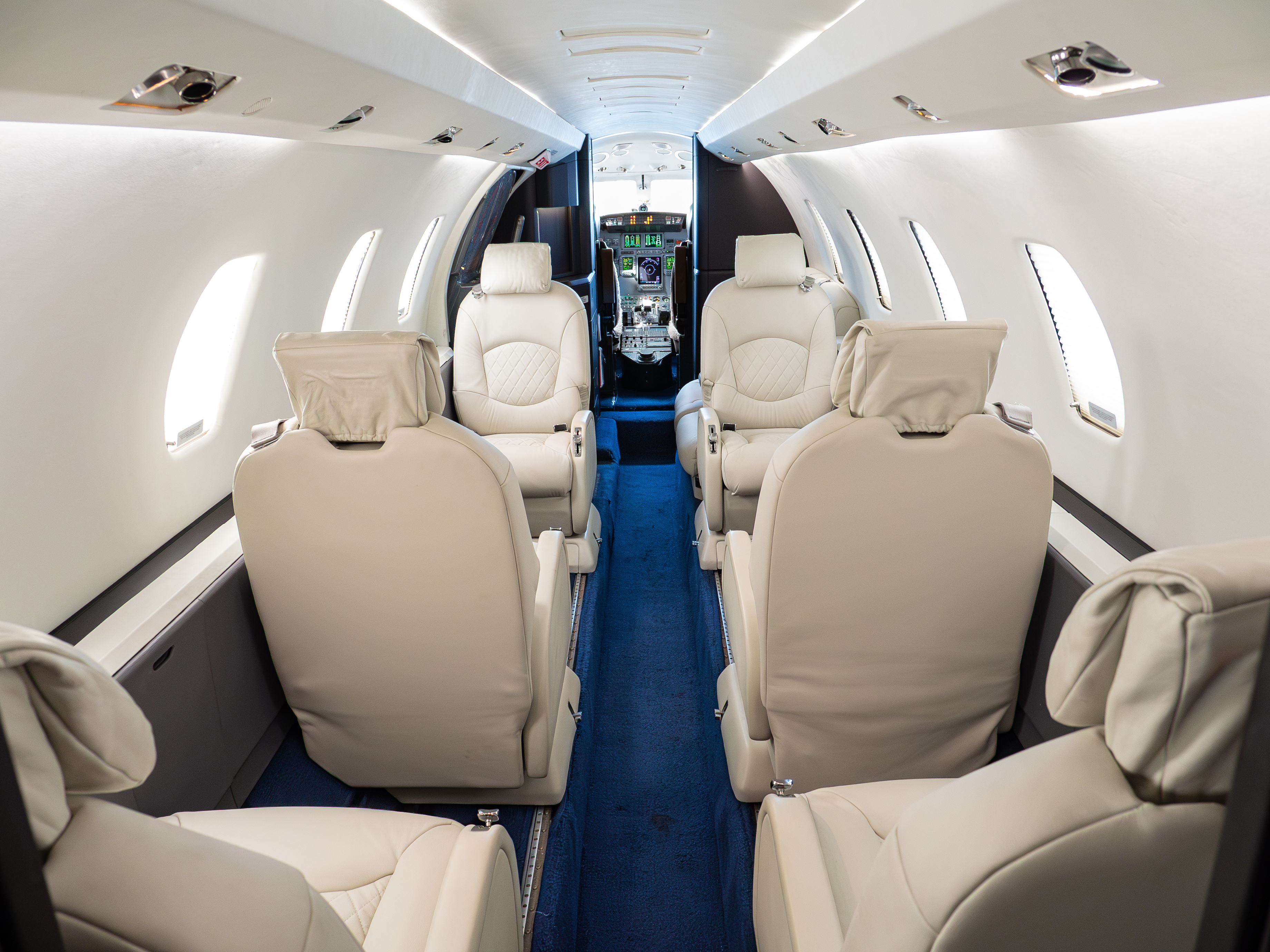 Citation Excel/XLS interior seating detail